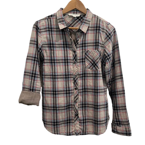 Lovestitch Plaid Top - Picture 2 of 7